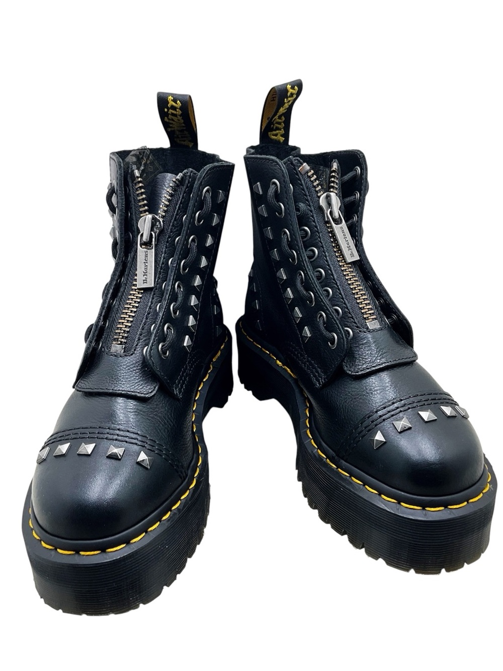 {Dr. Martens} Sinclair Studded Zip Combat Boots - Picture 14 of 16